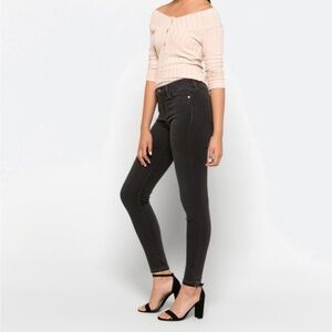 Liverpool London Kaylee The Skinny, dark gray, size 10/30